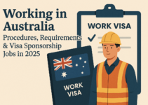 Working in Australia: Procedures, Requirements & Visa Sponsorship Jobs in 2025 Working in Australia: Procedures, Requirements & Visa Sponsorship Jobs in 2025
