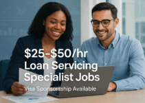 $25-$50/hr Loan Servicing Specialist Jobs with Visa $25-$50/hr Loan Servicing Specialist Jobs with Visa